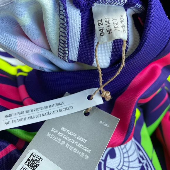 NWT ADIDAS MEXICO ICON GOALKEEPER JERSEY Men's Jorge Campos Tribute  2022 Medium - Picture 2 of 6